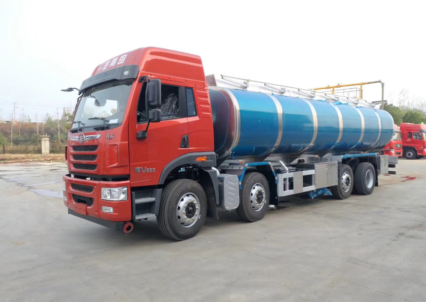 海南藏族自治州解放悍威20吨铝合金运油车价格